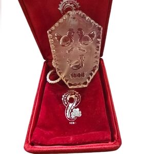 Waterford Crystal 1986 Christmas Ornament